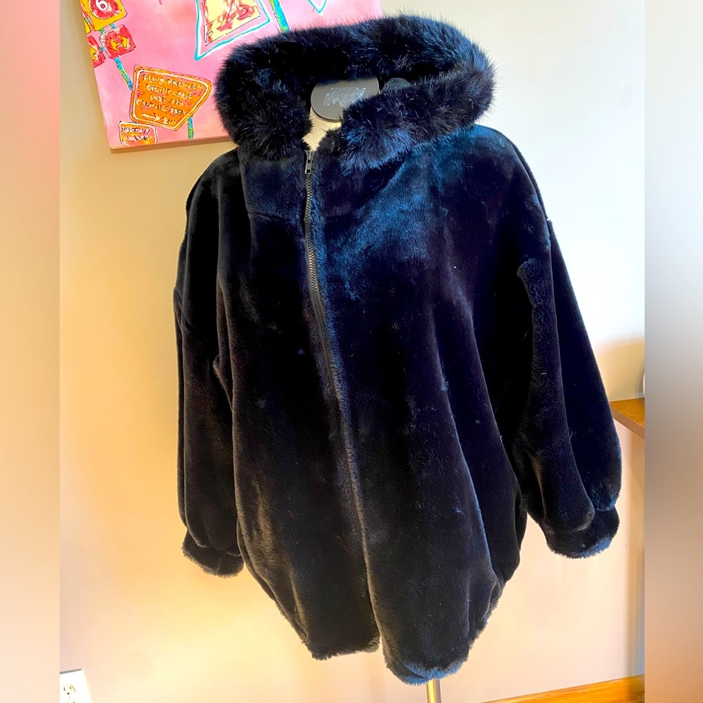 Gallery faux fur jacket